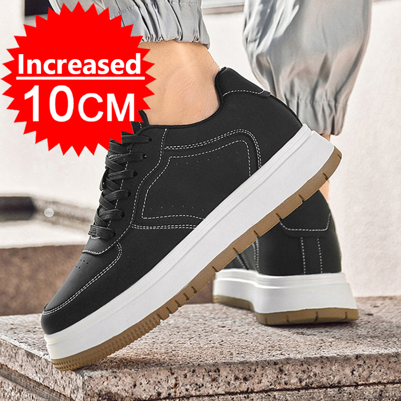 White Sneaker Care Kit - Мужские невидимые туфли-лифты, увеличивающие рост, спортивные