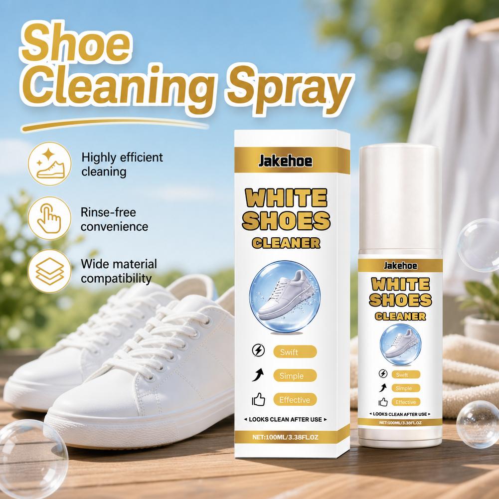 Sneaker Care Whitener - Спрей для чистки белой обуви, отбеливатель