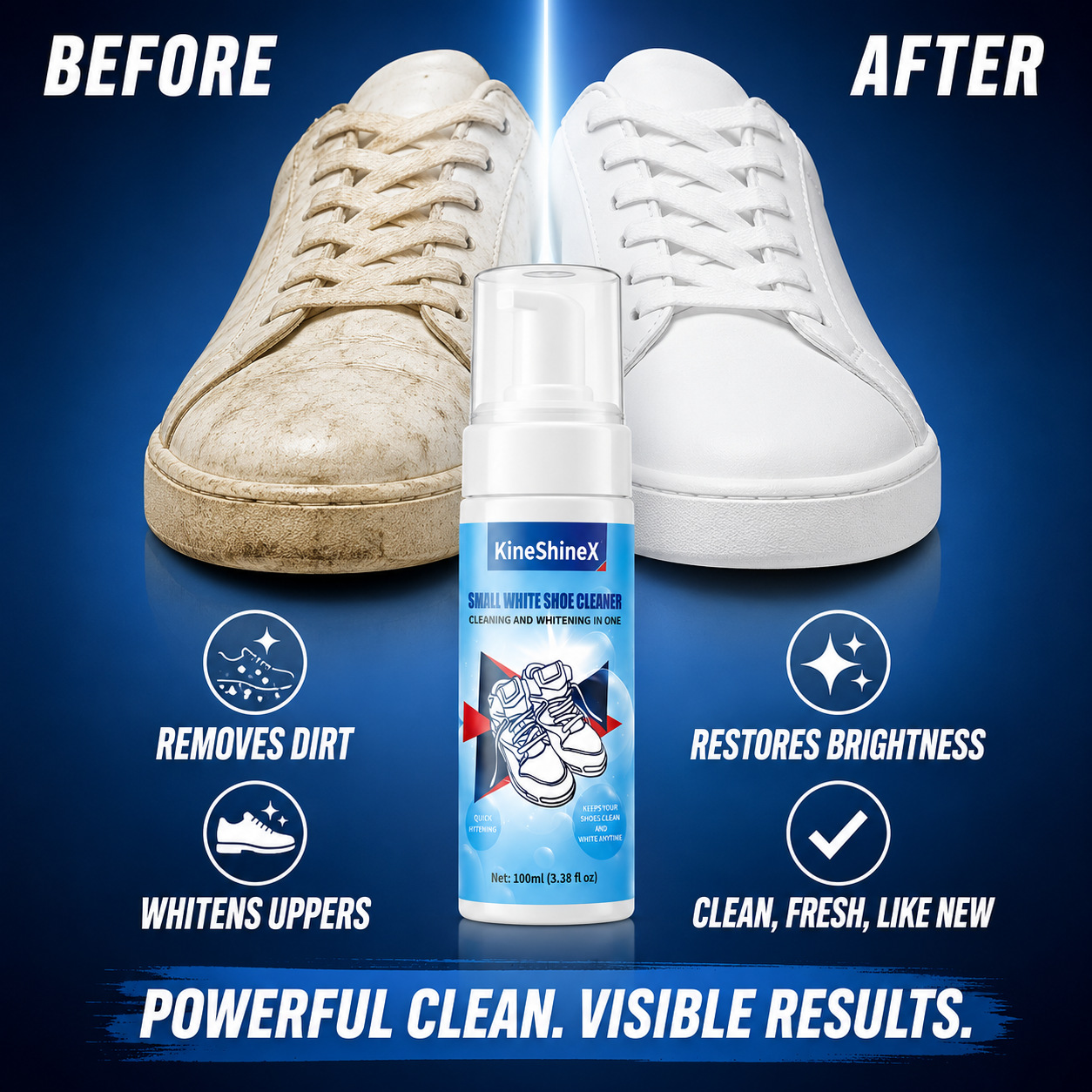Sneakers Care - Набор для чистки обуви Gihen: безводное