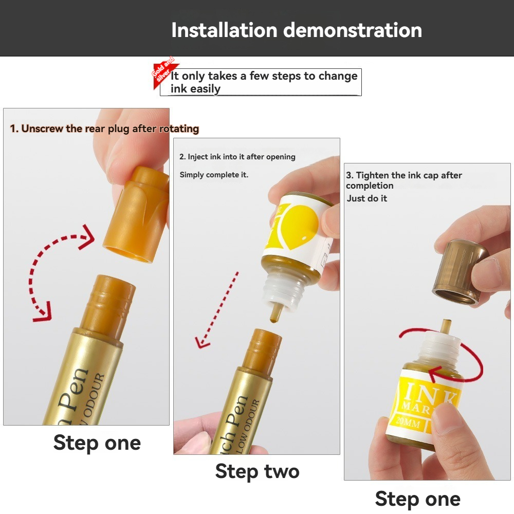 Набор перезаправляемых металли – обзор и цена Midsole Marker Paint
