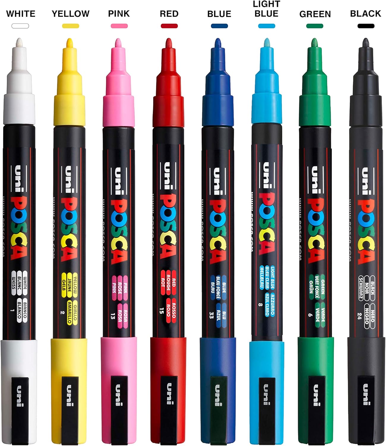 Японский маркер-ручка Uni Posc – обзор и цена Midsole Marker Paint