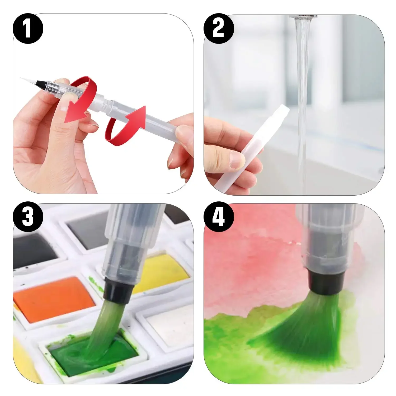 Набор акварельных кистей из 3/ – обзор и цена Midsole Marker Paint