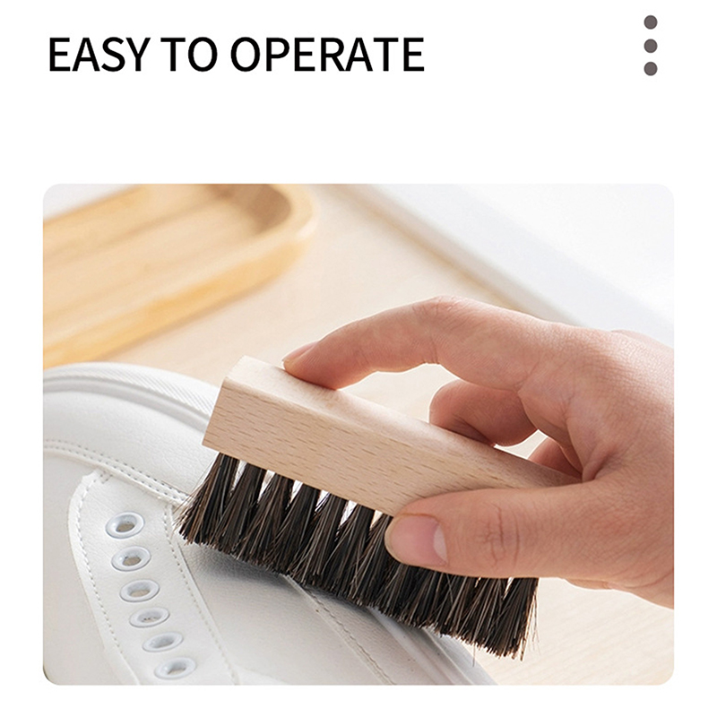 Щетка с деревянной ручкой для  – обзор и цена Sneakers Care