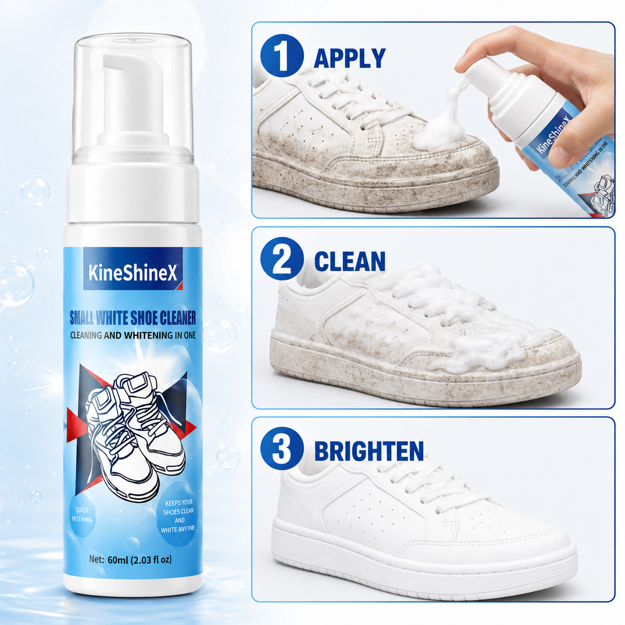 Набор для чистки обуви Gihen:  – обзор и цена Sneakers Care
