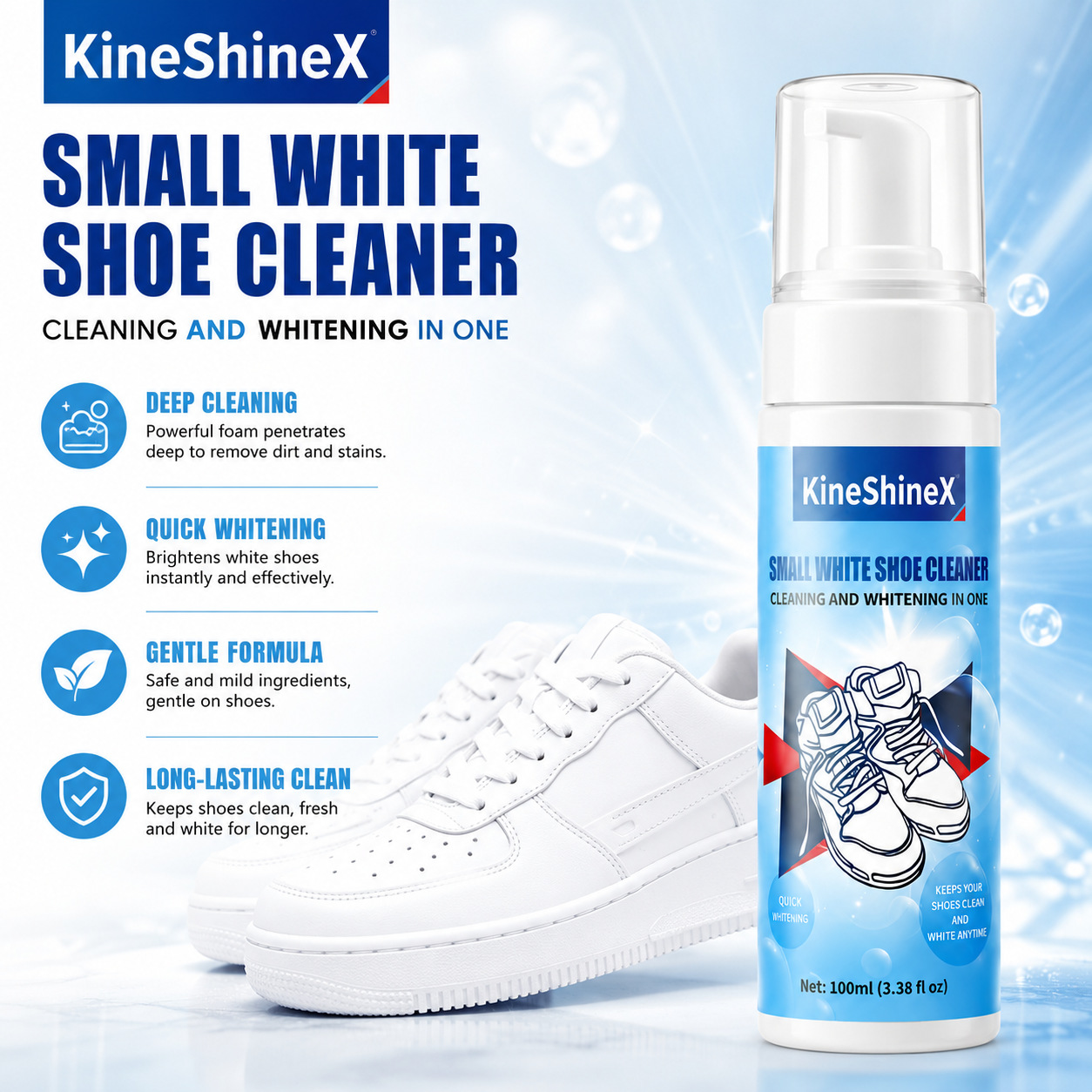 Набор для чистки обуви Gihen:  – обзор и цена Sneakers Care
